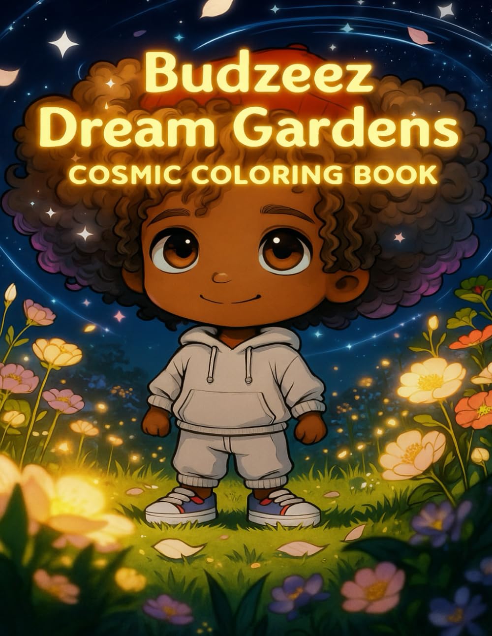 Budzeez Dream Gardens Coloring Book: A Whimsical Coloring Adventure Through Magical Gardens