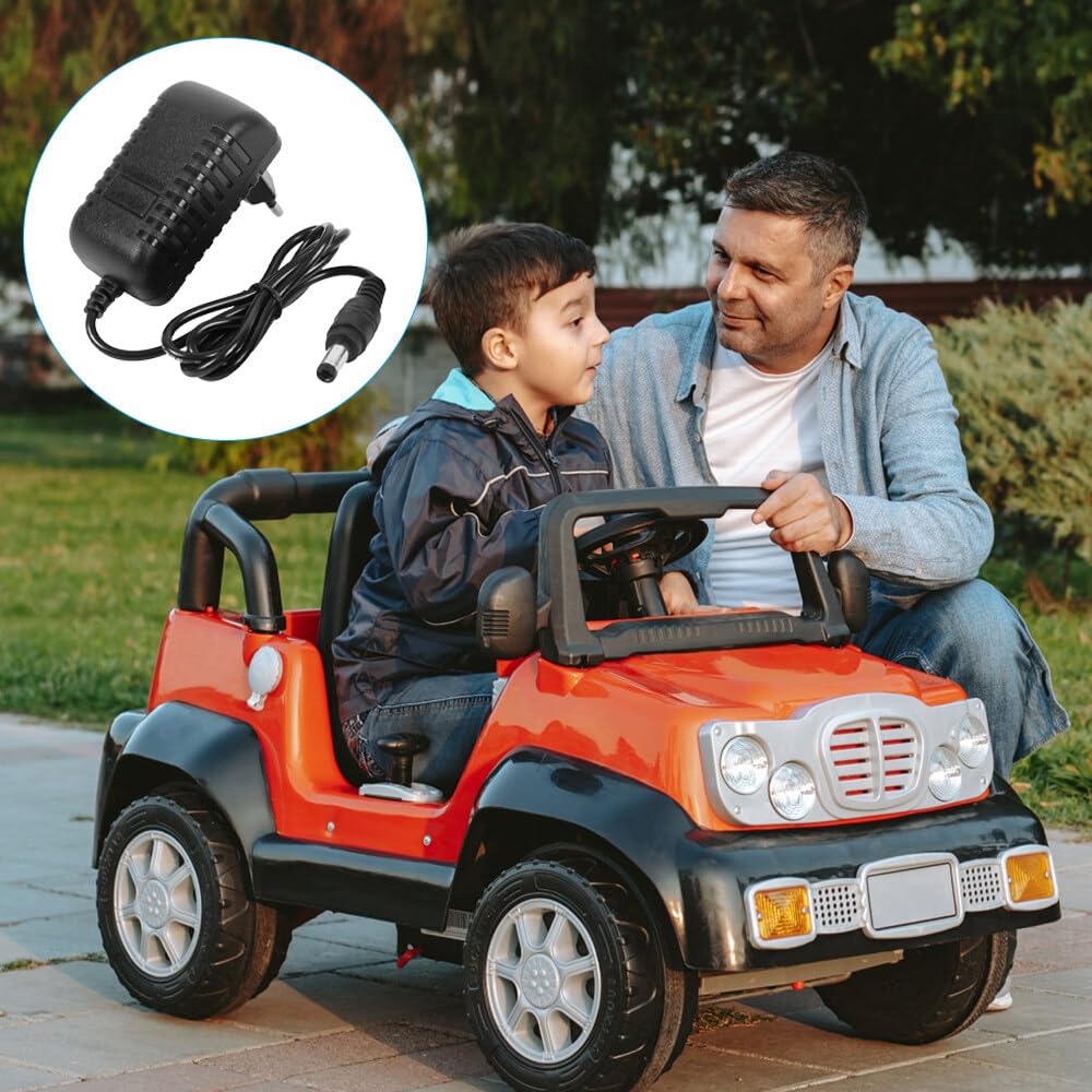 BSD Caricabatterie 12V 1000mA Per Auto Elettriche Bambini - Alimentatore Ricambio FLH480608