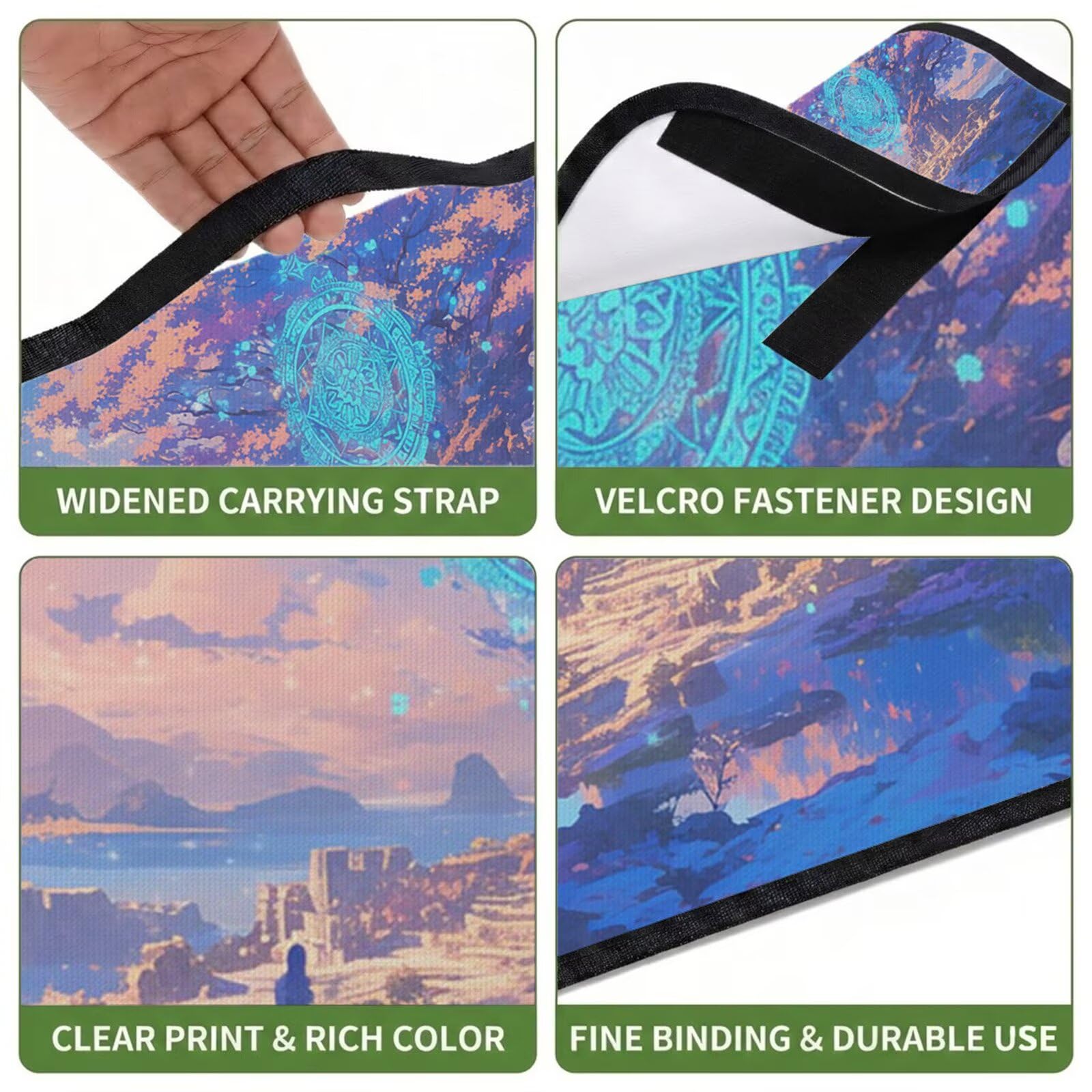 Grande Coperta de Picnic 200x300 cm,Albero della vita da sogno (2) Manta Picnic Impermeable Anti-Sabbia Manta de Playa Pieghevole,Outdoor Picnic Blanket per Spiaggia,Camping,Giardino,Trekking - FZ-79