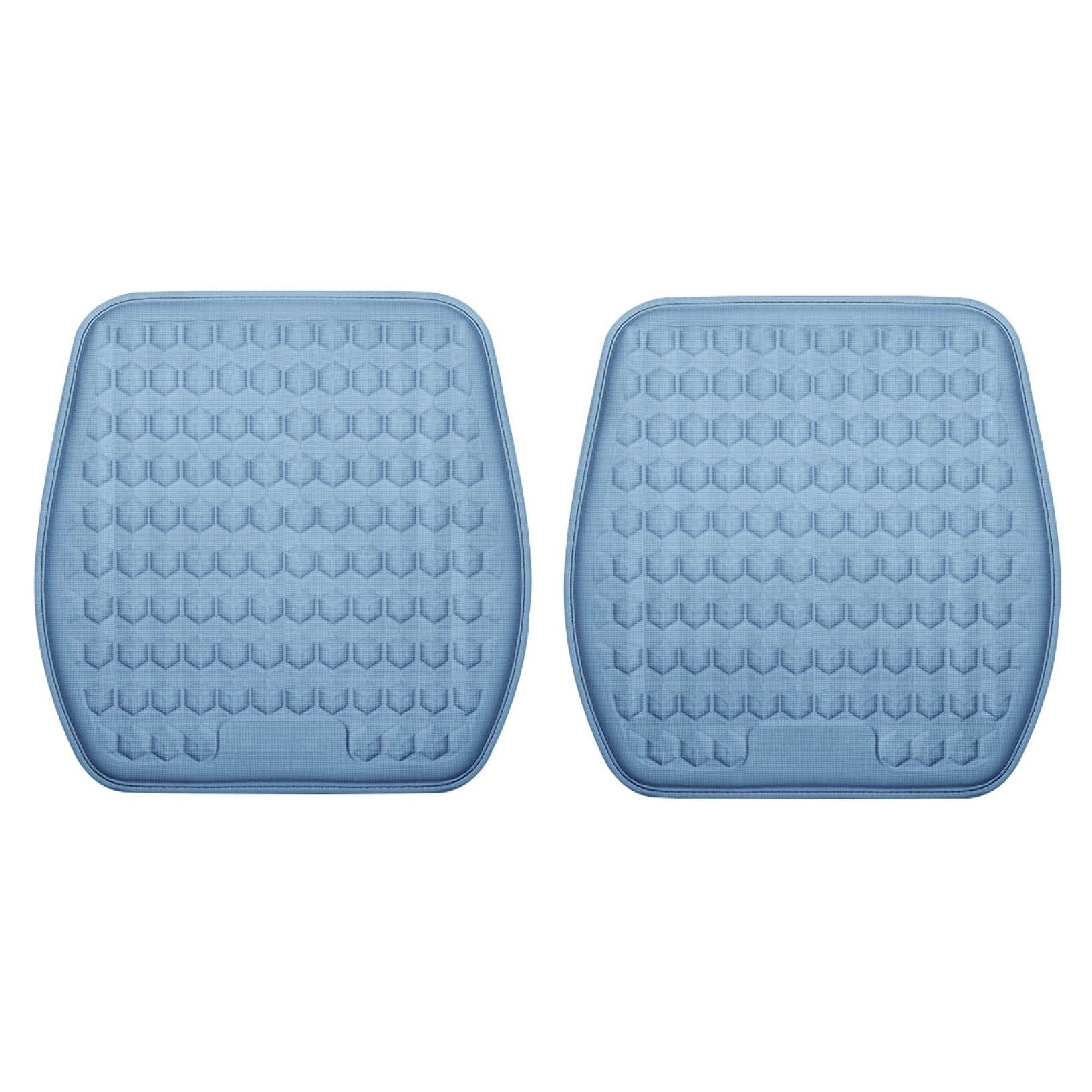 Cojín Asiento Gel para Largas Sentadas Alivio Presión para Espalda,Coxis,Dolor Coxis,Cojín Asiento Camión Refrigeración Cojín Asiento Coche Transpirable(Color:Blue)