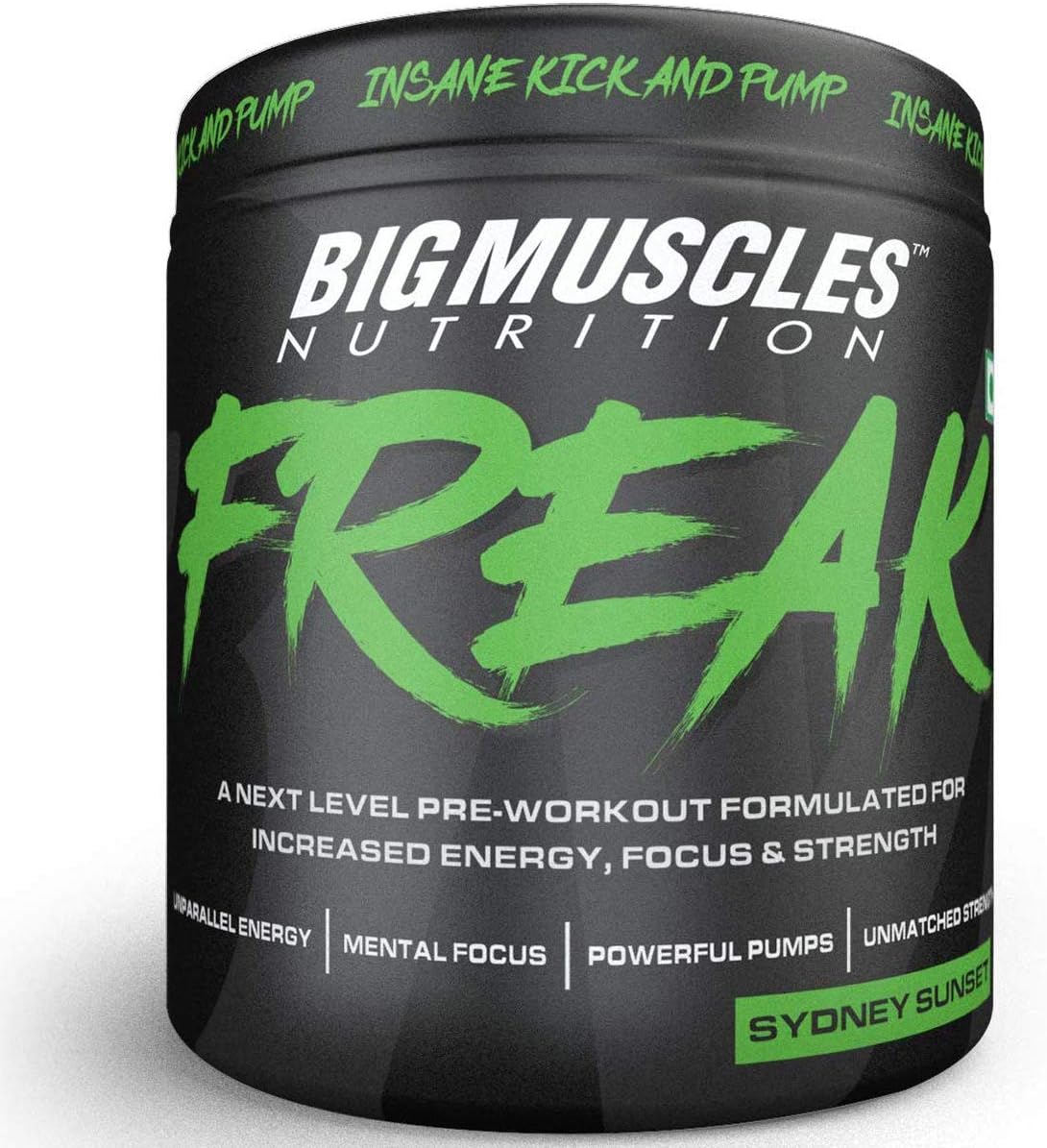 Freak Pre-Workout Sydney Sunset [30 Servings, Pack of 180gm Powder ]
