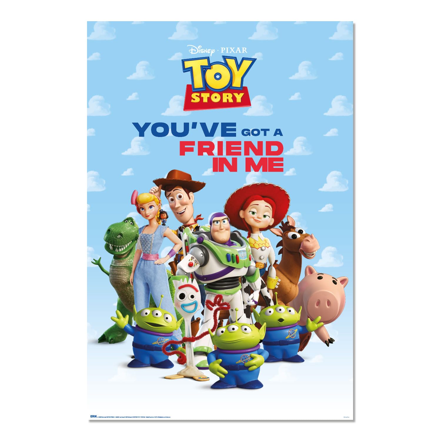Grupo Erik Poster Disney Pixar Toy Story - 36 x 24 inches / 91.5 x 61 cm - Shipped Rolled Up - Cool Posters, Art Poster, Wall Posters & Prints