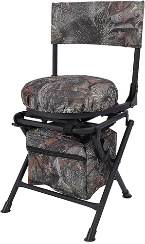 Miniatura 2 de SUNGOOYUE Camping Chair, 360 Degree Rotating, Foldable, Fishing, Hiking, Picnic, 600D Oxford Cloth, Portable Outdoor Chair