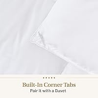 Vista 5 de Cobertor para invierno. Cobertor de lujo para hotel de pluma alternativa, con pestañas lavables e hipoalergénico (King)