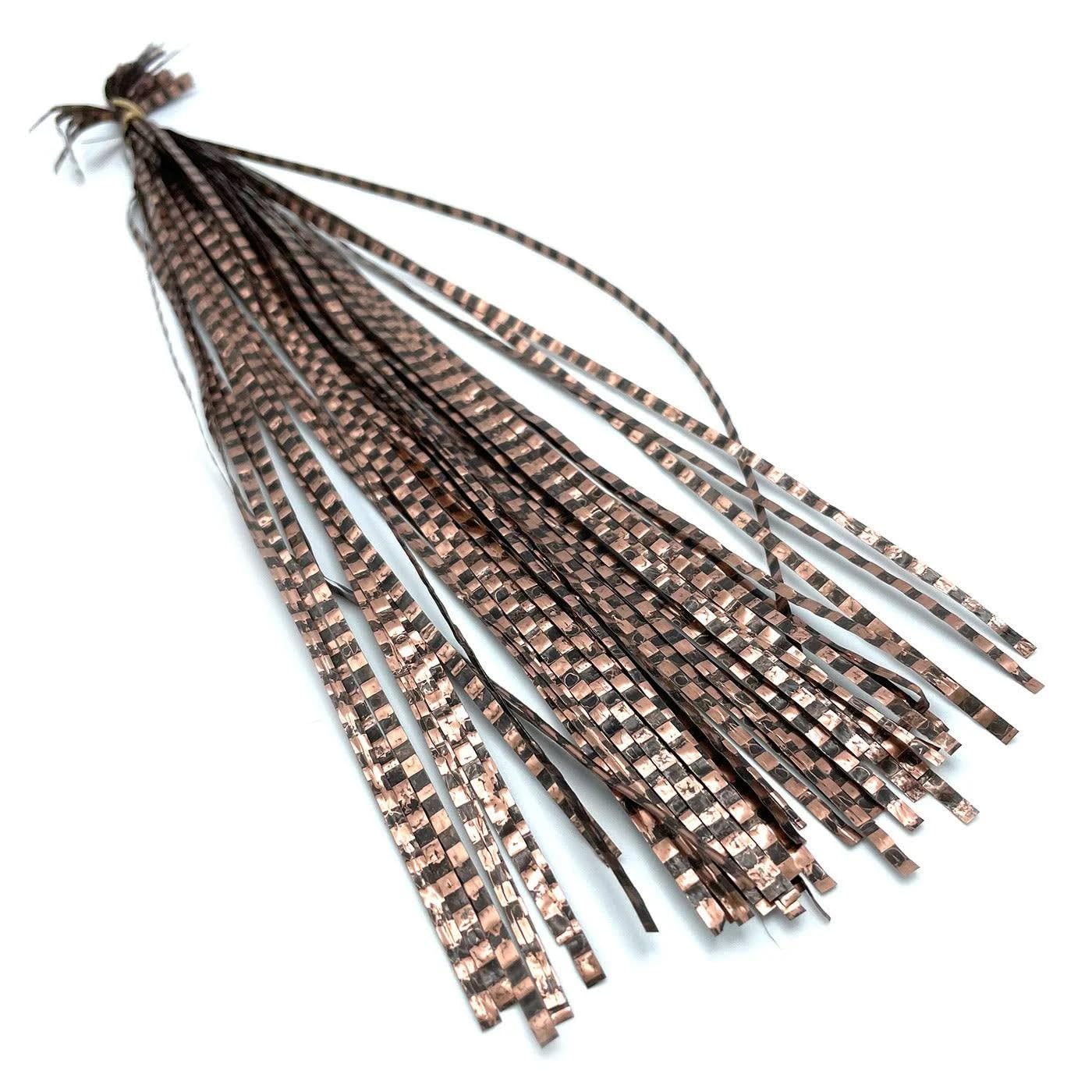 Boothe's Barred Matrix Fly Fiber (Olive Gold)