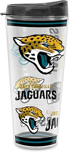 Miniatura 179 de Rico Industries NFL - Vaso de fútbol americano de doble pared, 16 onzas, tapa W