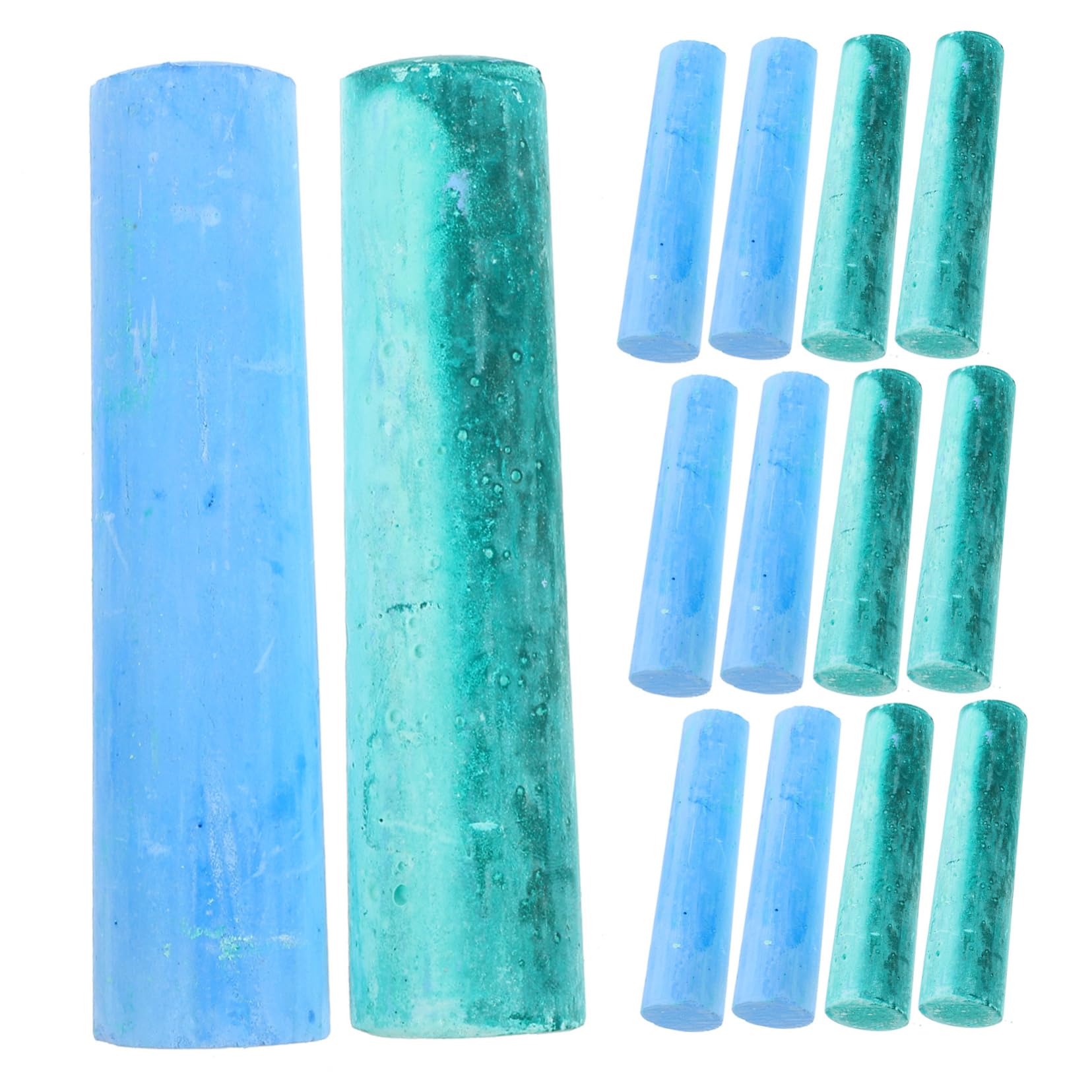 HANABASS Bulk Boys and Girls Chalk 40pcs Sidewalk Chalks Large Jumbo Size Easy to Clean for Outdoor Fun