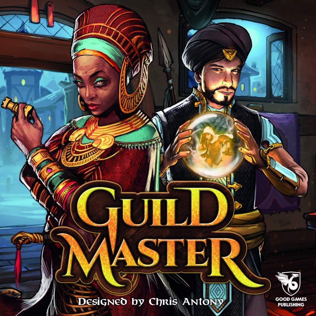 Good Games Publishing, Guild Master - Resource Management Strategy Game - for 2 to 4 Players, Ages 14+