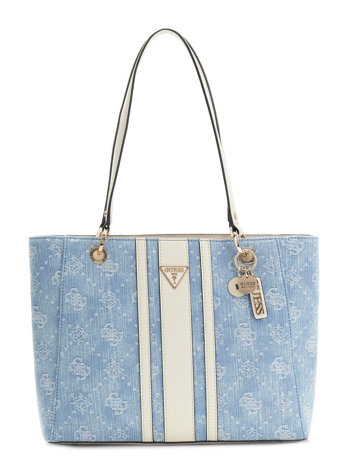 GUESS NOELLE II TOTE DLP - DENIM LOGO One Size