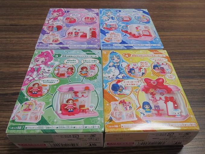 Amazon ハートキャッチプリキュアプリキュアハウスフェアリードロップ4種類セットキュア 不朽 名作 アニメ 萌えグッズ 通販