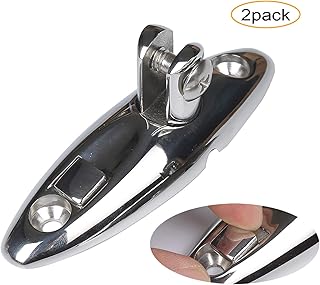 MX Swivel Deck Hinge Quick Release fot Boat Bimini,316 Stainless Steel Marine Grade 2pack