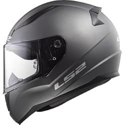 Casco Modular Shiro LS2, Casco Integral de Moto Rapid, Titanio, M
