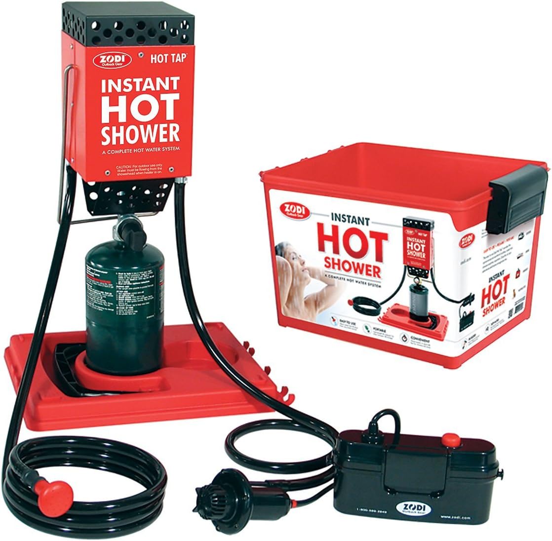 Zodi Outback Gear Hot Tap Travel Shower