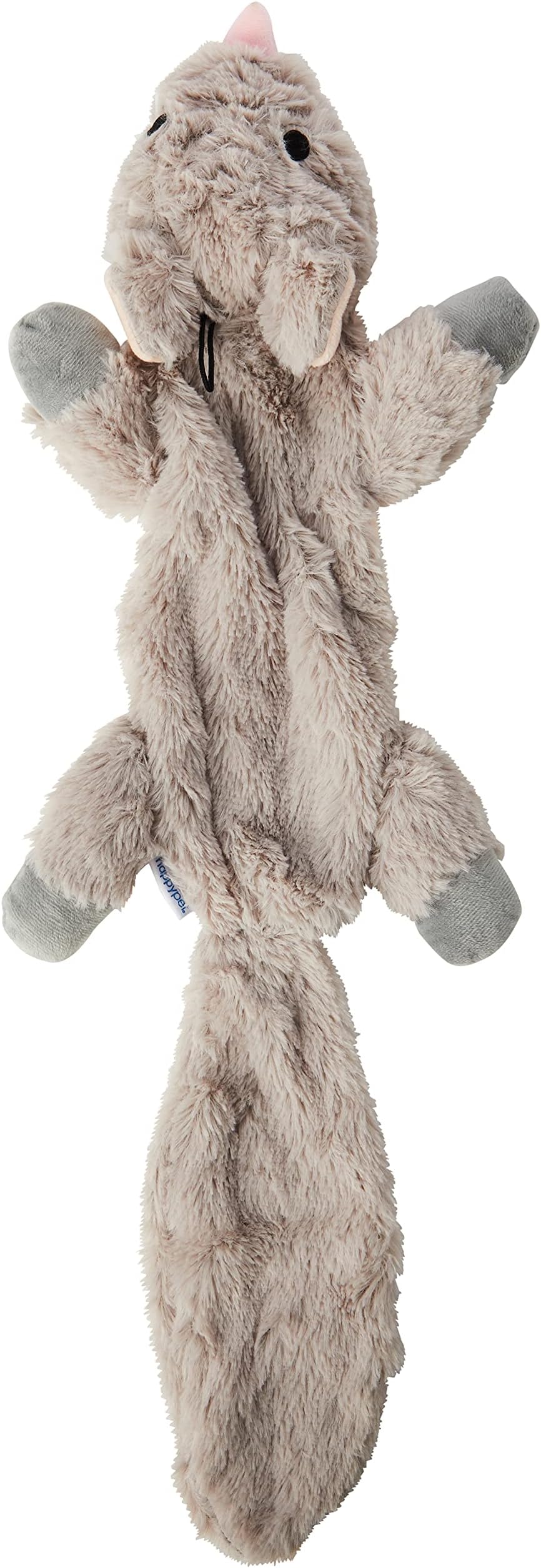 Mad About Pets Unstuffed Chipmunk Character Soft Dog Toy Plush Fun Interactive Playing Cosy Cuddly Durable Safe Washable for Large Medium Small Breeds