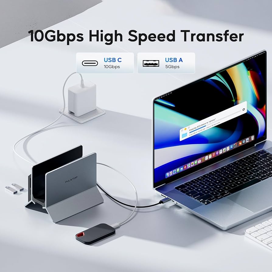 Spinidoアルミ合金製 MacBook TI-Station for Mac Macbook stand TI-Station: Stand, Holder for apple macbook