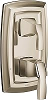 Vista 1 de Moen UT3611NL Voss M-CORE 3-Series Kit de molduras para ducha de 2 manijas con válvula de transferencia integrada, se requiere válvula, de níquel
