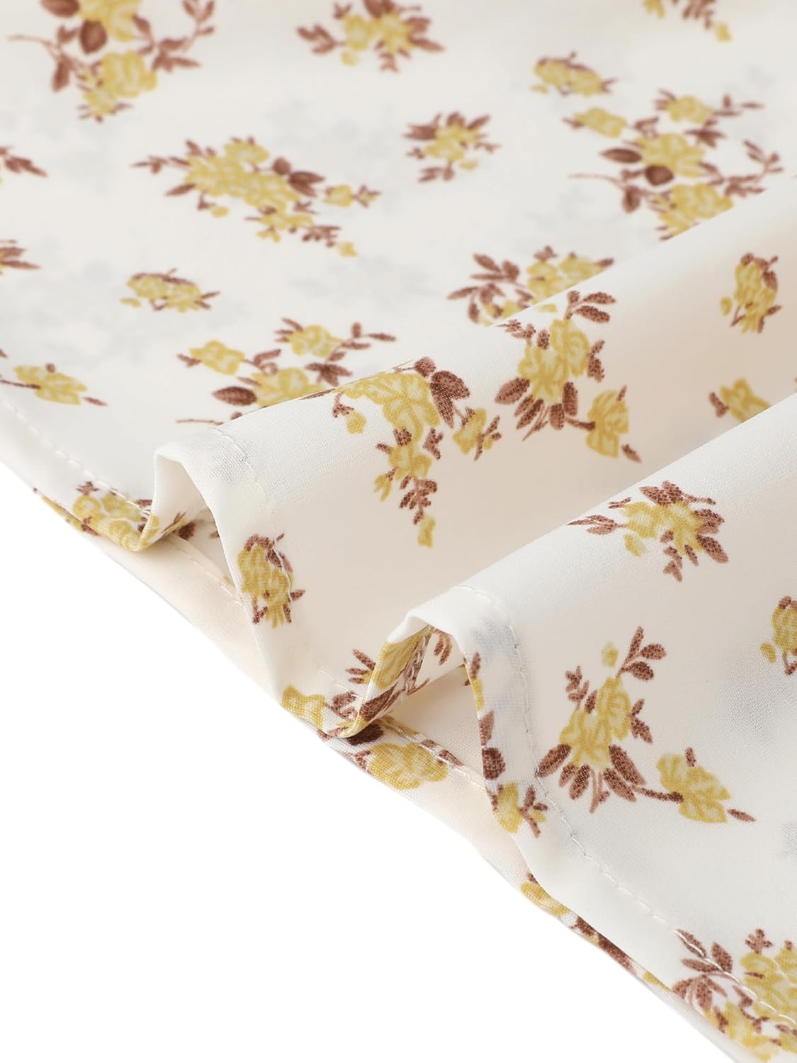 Allegra K Summer Floral Midi Skirt for Women Boho Elastic High Waist Flowy A Line Skirts Trendy 2026 - Image 5