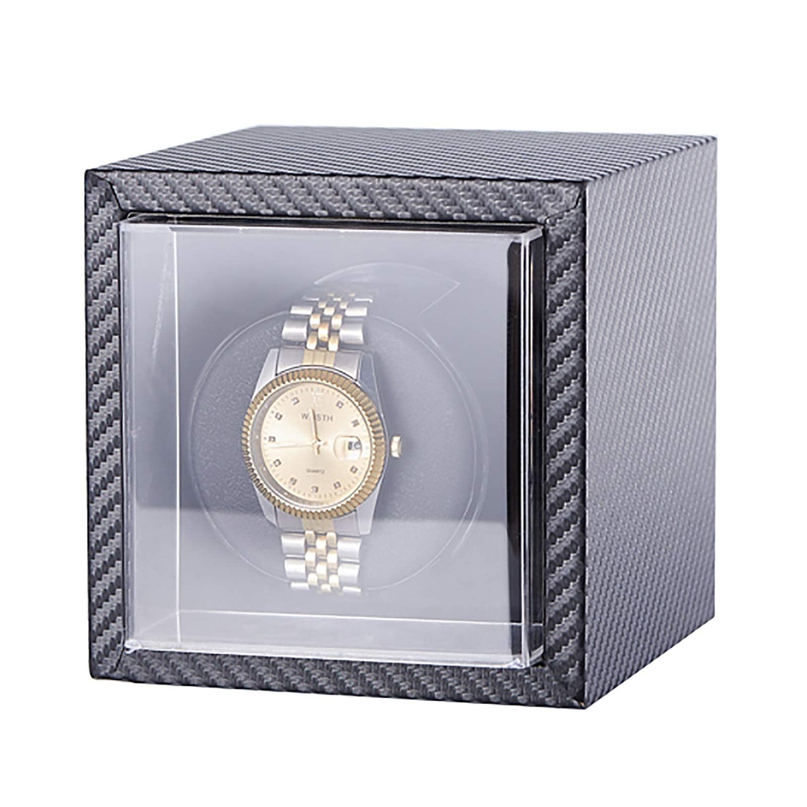 Caja de devanamiento para relojes mecánicos con rotor automático vertical 8