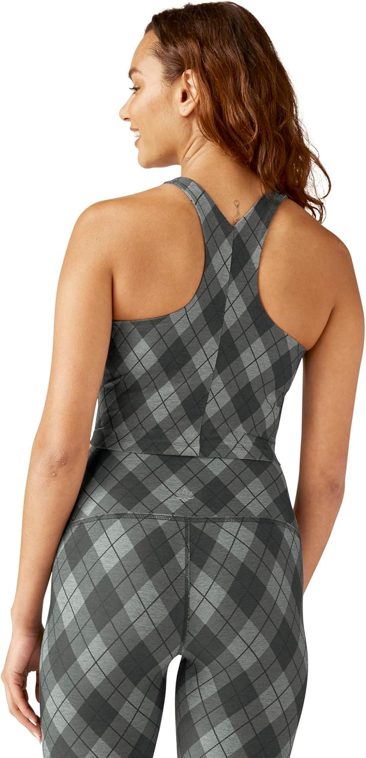 Beyond Yoga Womens Softmark Refocus Cropped Tank