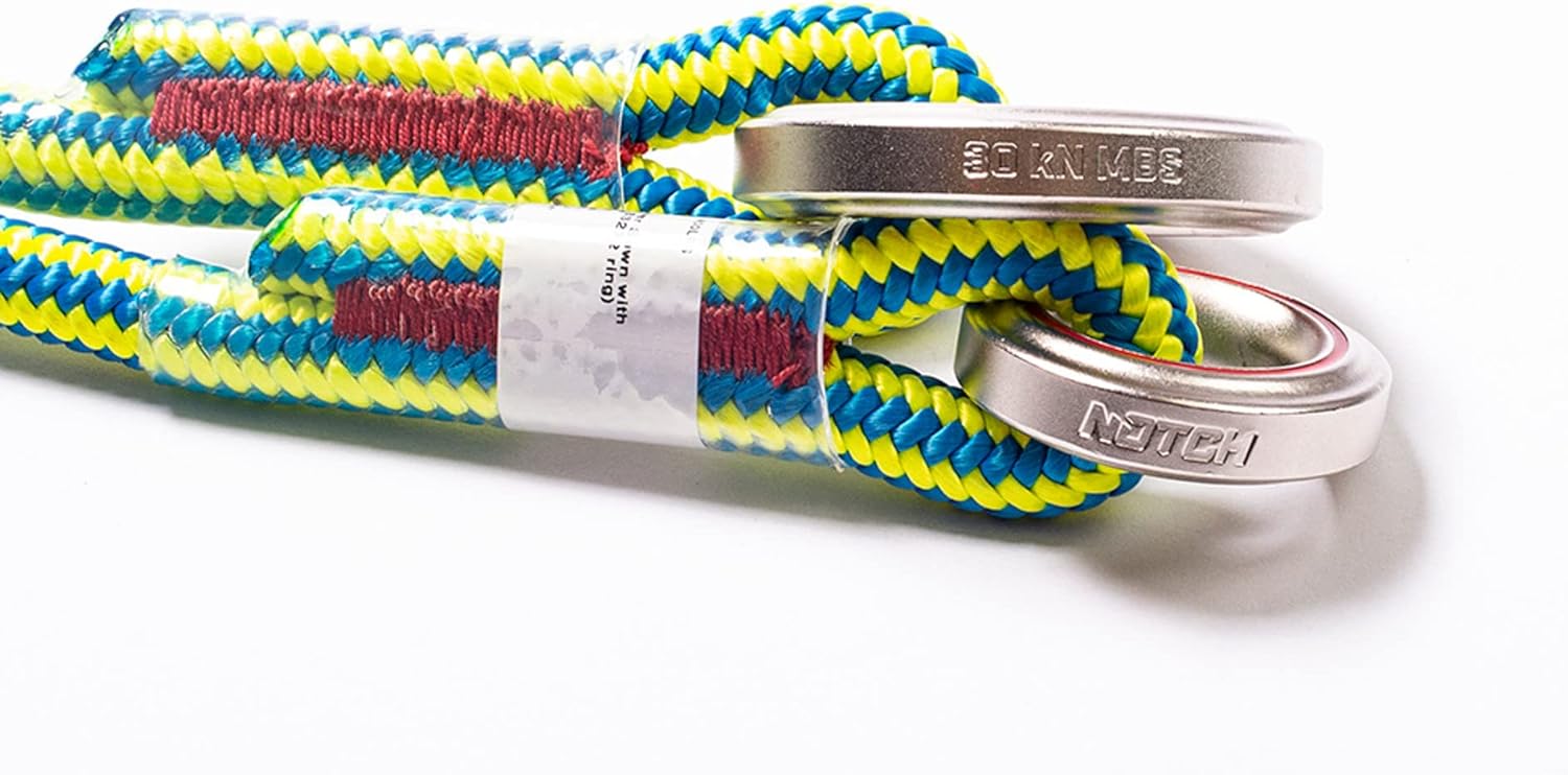 Notch Wear Safe Steel Ring Friction Saver 12mm x 4' XPE 16 Strand (41650)