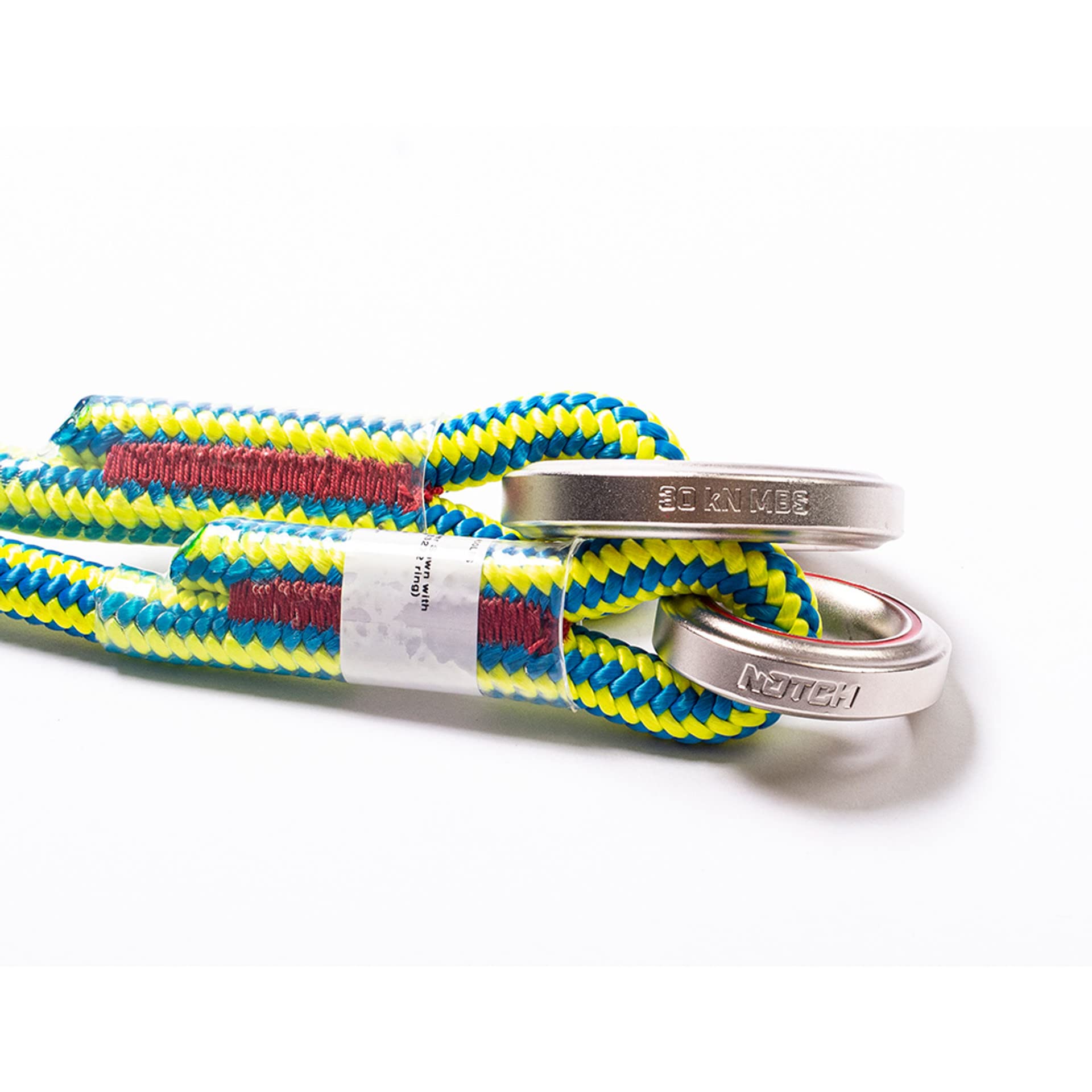 Notch Wear Safe Steel Ring Friction Saver 12mm x 4' XPE 16 Strand (41650)