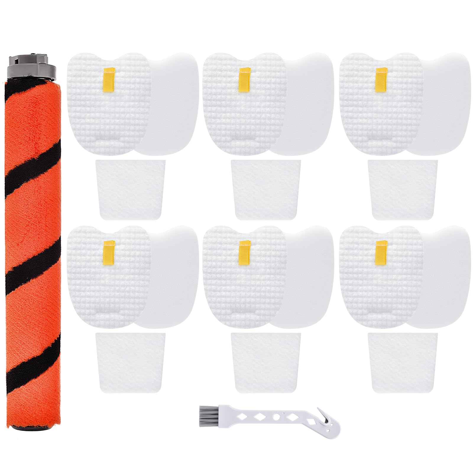 Leadaybetter Spazzola a rullo di ricambio per aspirapolvere Shark Rocket APEX DuoClean ZS360 ZS360C ZS361C ZS362 QS360QBL QS360QGN QS360QPL QS360QRD QS360QS, sostituisce le parti # XPSTFH380 & 2380