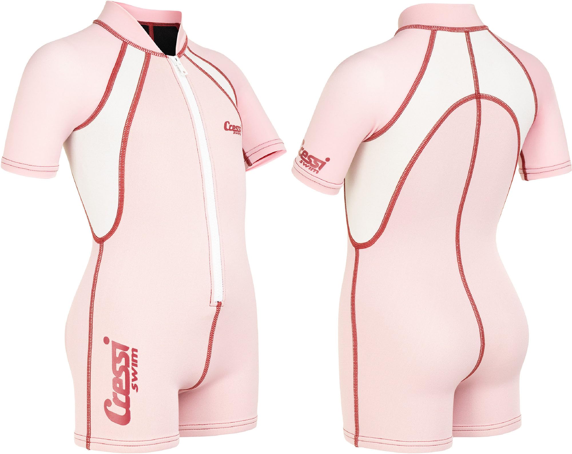 CRESSI dal 1946 - Kids Shorty Wetsuit Short Sleeve - Muta Corta Protettiva in Neoprene Ultra Stretch 1.5/2mm per Bambini