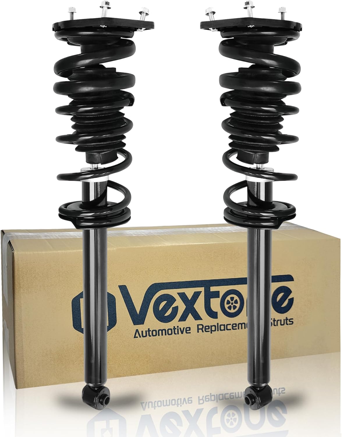 Vextone Fit for 1995-2005 Chevrolet Cavalier (2001 2003 NO BI-FUEL OHV) - Complete Rear Struts Shock Absorbers Assembly Replace 171281 Ready Shocks (Set of 2)