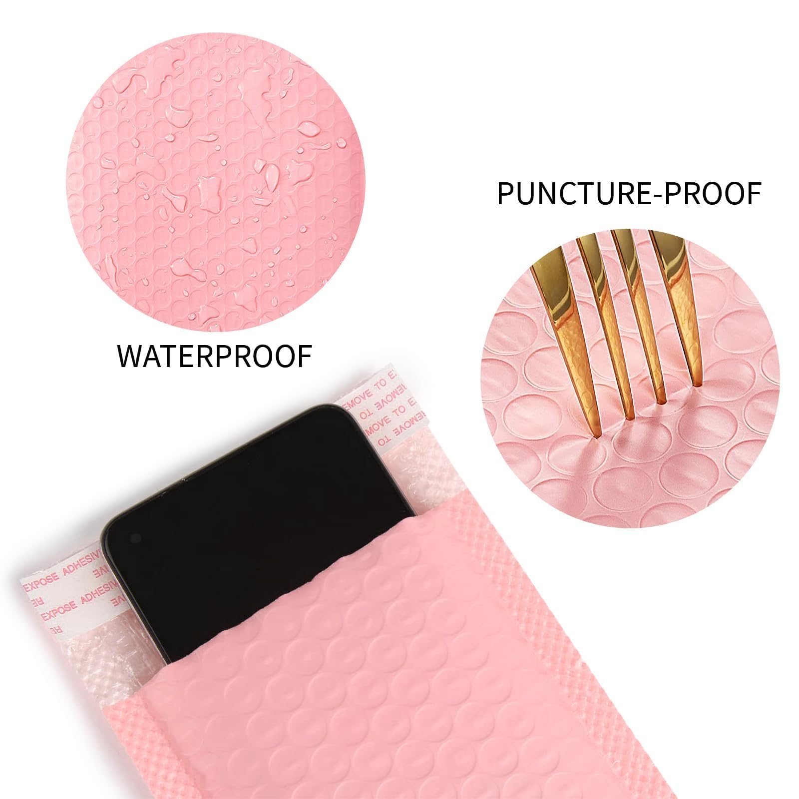 30PCS Padded Envelopes, Poly Bubble Mailers, Padded Bubble Envelopes, Self-Seal Mailers - Image 4
