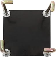 Vista 8 de Silverback Kit de anclaje de aro de baloncesto de 7 pulgadas diseñado para aros de baloncesto Silverback, Portero y Hoopstar