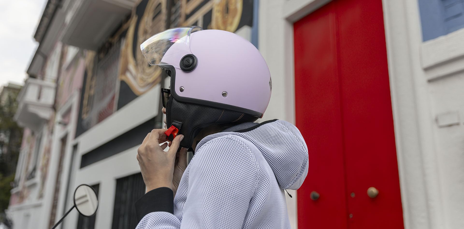 Casco Demi Jet Tucano Urbano EL’JETTIN 6.0 – Omologato ECE 22.06, Doppia Calotta Small Fit, Traspirante