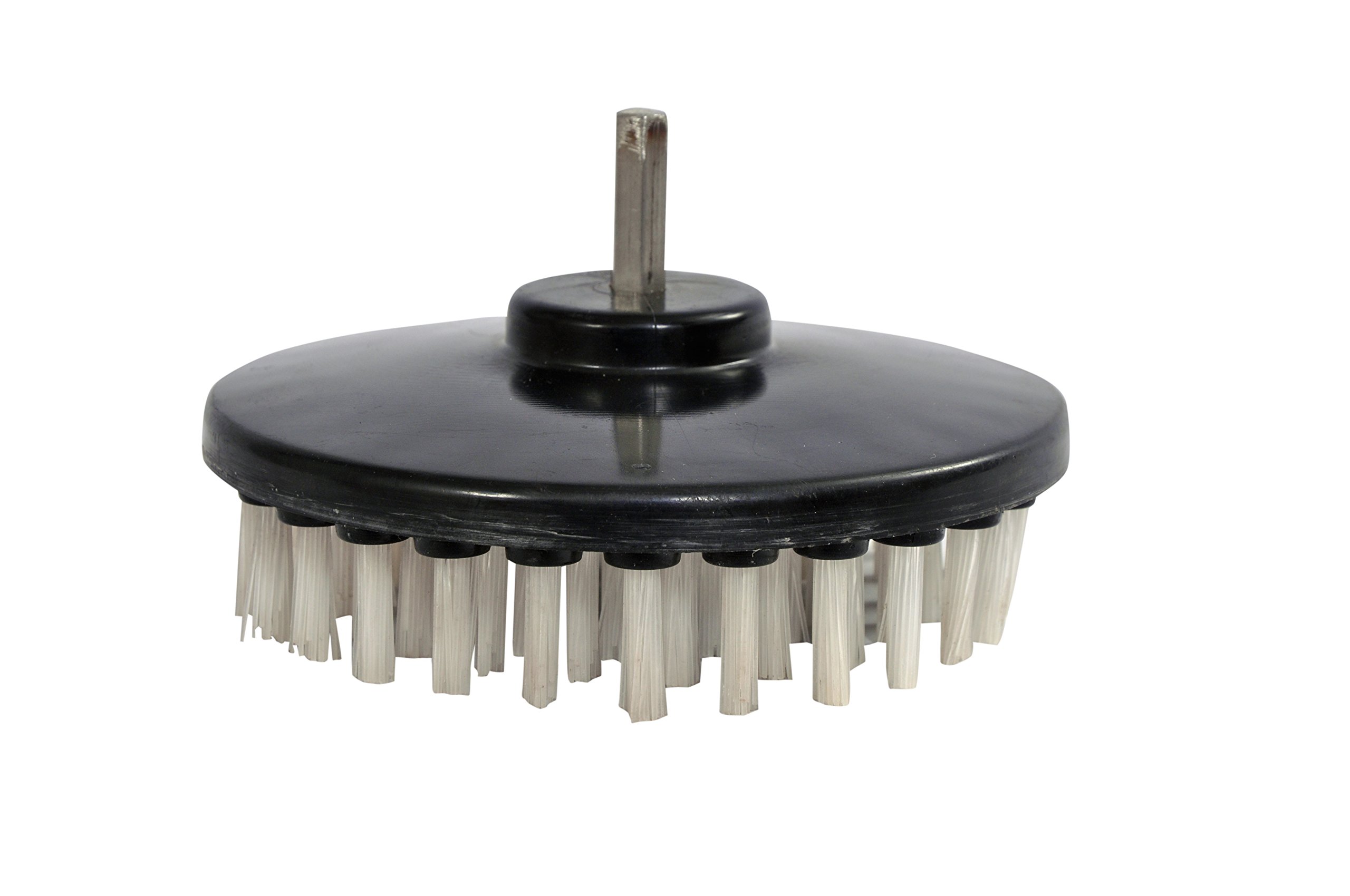 BuffKing Plastic Cleaning Drill Brush - 5.25 Inches (Grey Ultra Hard Bristle) (B06Y6D2MHW) Amazon Price History, Amazon Price Tracker