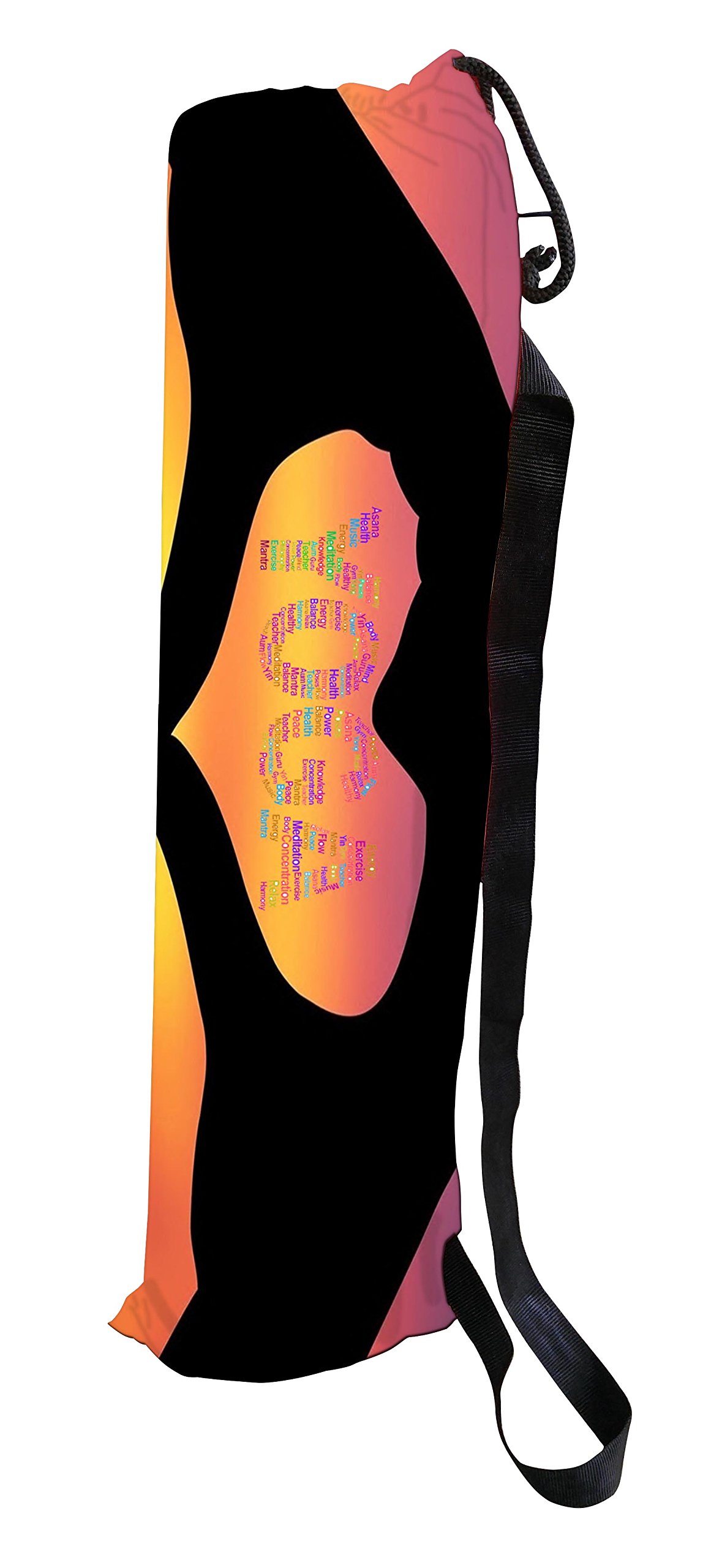 Active Elements Breathable Fabric & Printed Yoga mat Cover/Bag for 3 or 4 mm Standard Size. Yoga Cover Flat : 7 x 26 inch (B0768QNKDH) Amazon Price History, Amazon Price Tracker