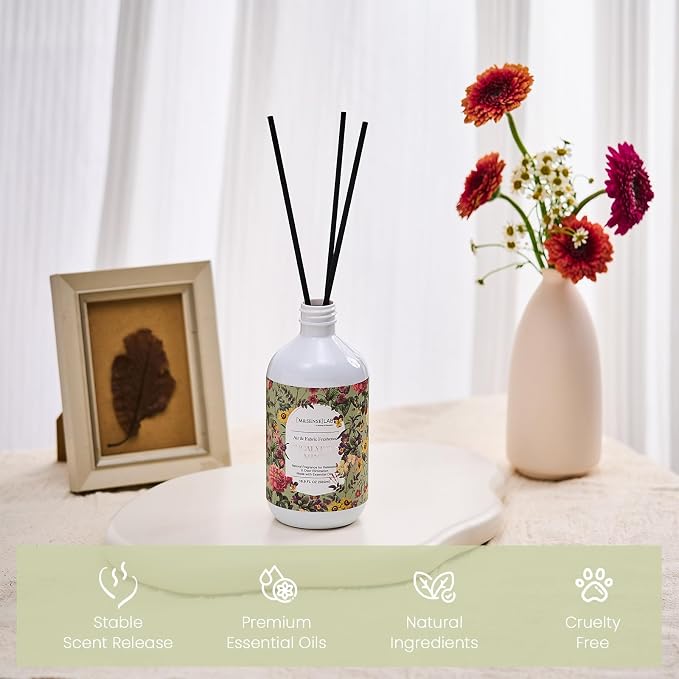 M&SENSE Repuesto Aceite Difusor 500ml Eucalipto y Menta miniatura 3