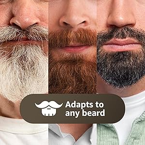 SHPAVVER Beard Trimmer for Men: Professional Barber Hair Clippers - 12-in-1 Cordless Grooming Kit - Waterproof Electric Razor with Turbo Speed & Precision Blades