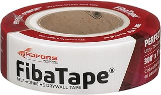 FibaTape FDW8654-U Perfect Finish, Ultra-Thin Joint Drywall Tape, 1-7/8 in. x 300 ft, White