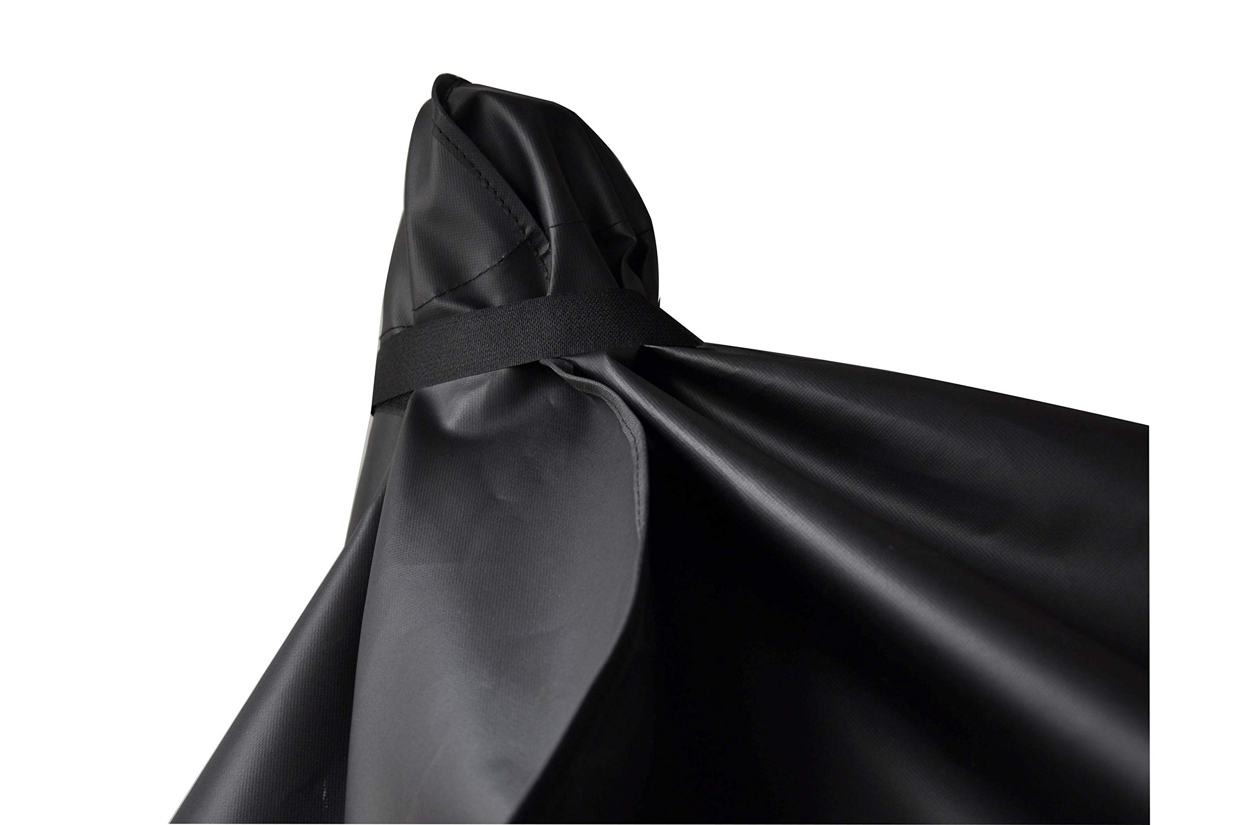 acoveritt Heavy Duty Grill Cover for Charcoal Offset Smoker Cover Fade and UV Resistant, Fits Char-Broil, Dyna-Glo - Image 3