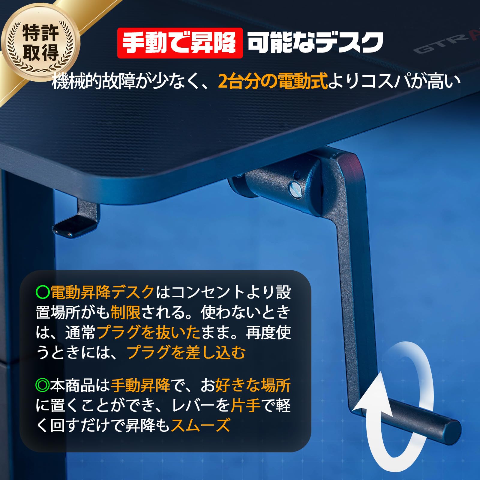 Amazon.co.jp: GTRacing ゲーミングデスク ローデスク ロータイプ 