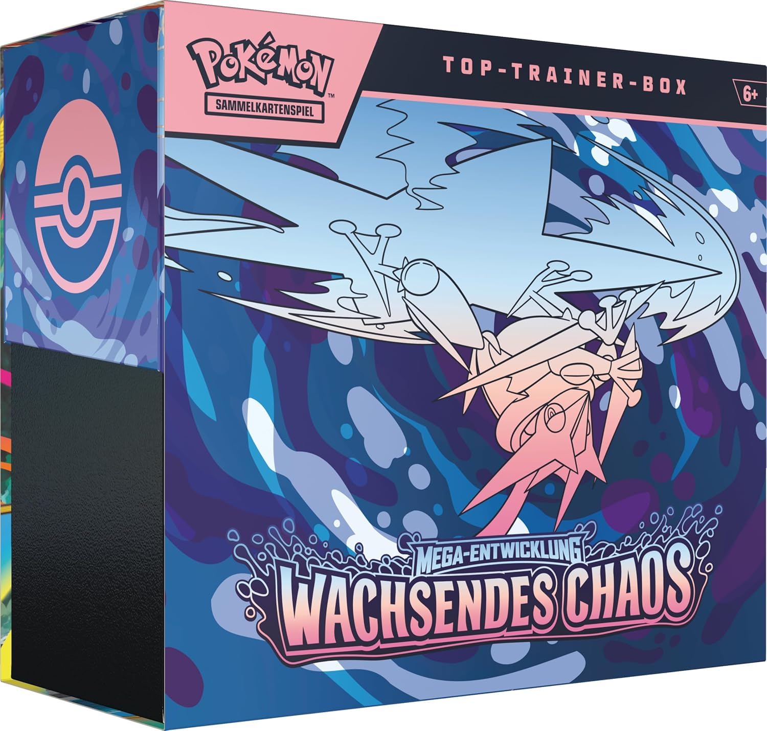 Pokemon Wachsendes Chaos – Top Trainer Box TTB - Deutsch NEU & OVP und BB-Toy-Trades-Toploader