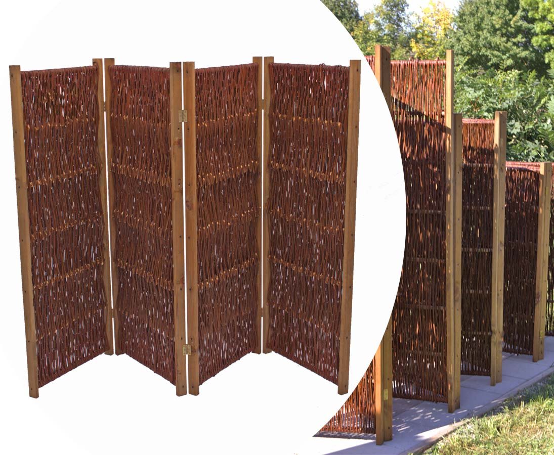 Paravento Separe 3 Ante 120 H 180 cm
