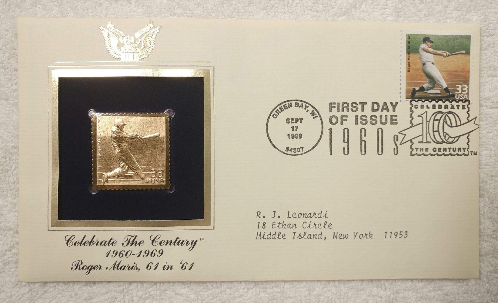 Roger Maris, 61 in 1961 - Breaks Babe Ruth's Home Run Record - Celebrate  the Century (The 1960s) -