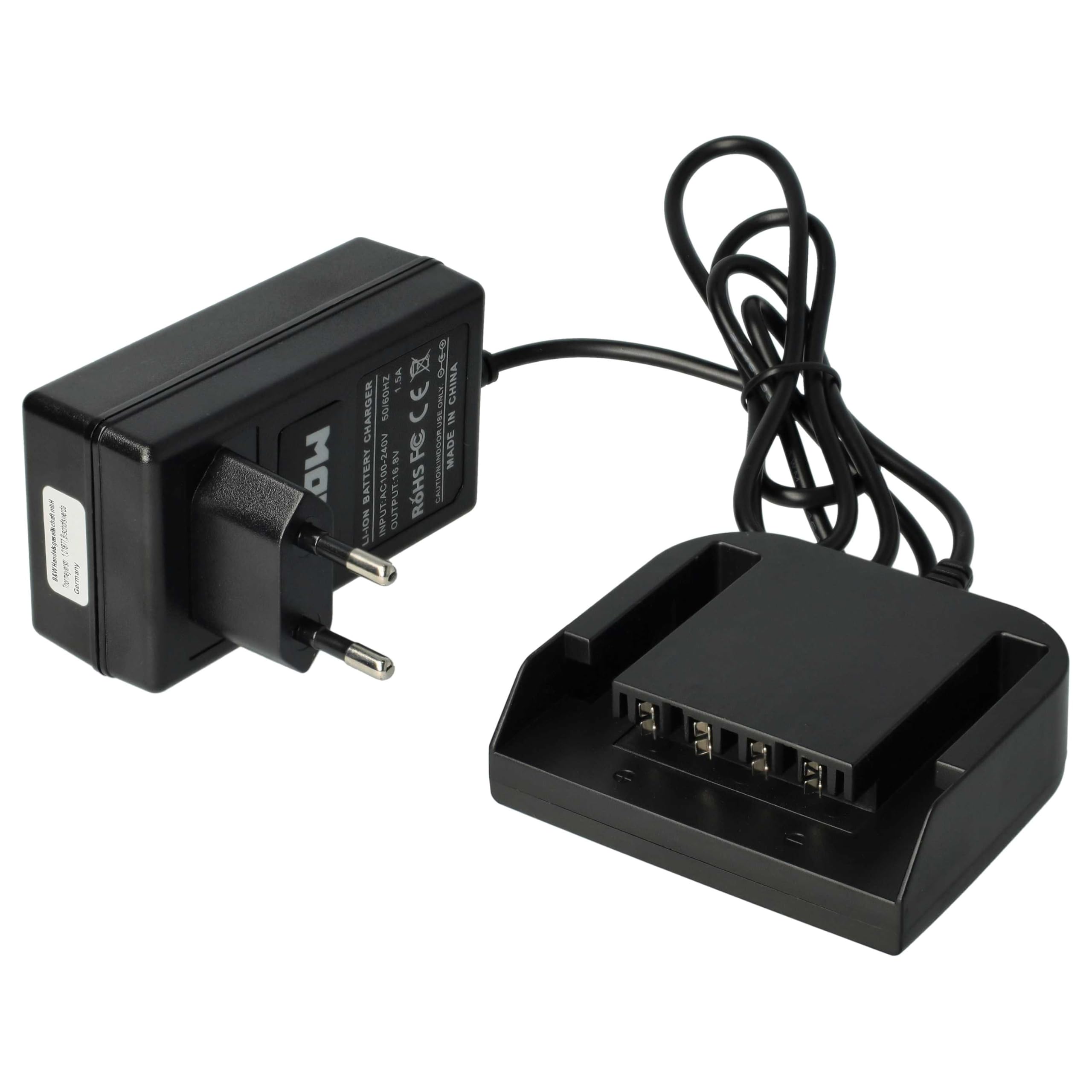 vhbw Chargeur Compatible avec AEG GBS 14.4V | M1430R, L1414, L1414R, L1415, L1415R, L1430, L1430L, L1430R batteries Li-ion d'outils