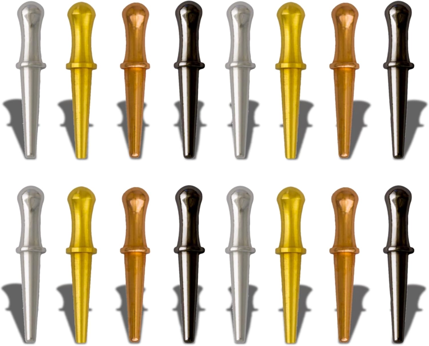 Metal Cribbage Pegs LitoMagic for Cribbage Board Game. Work with