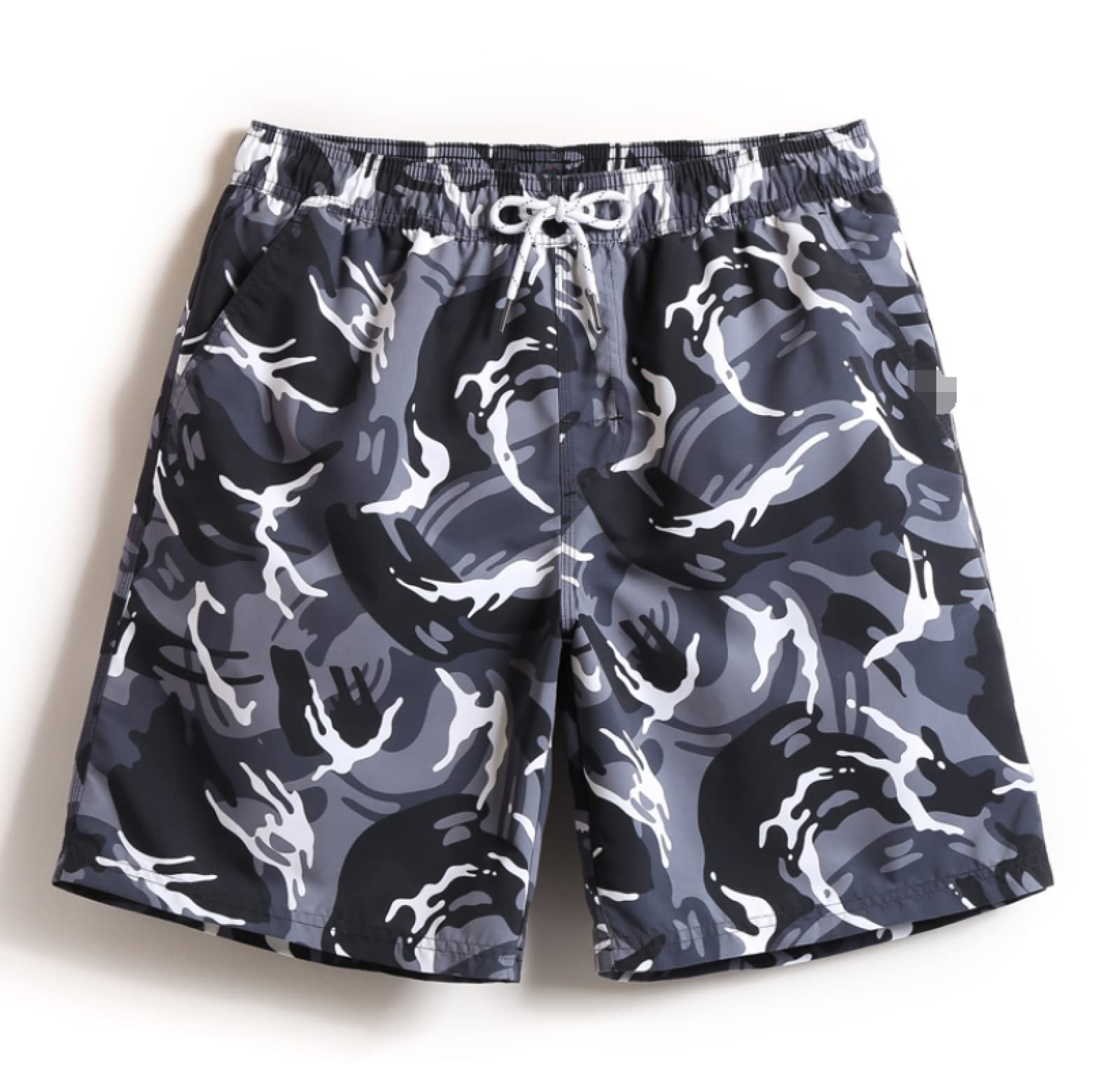 Pantalones De Baño Mens Bañadores Grande Bañador Natacion Hombre Pantalones De Playa De Secado Rápido Para Vacaciones En La Playa, Bóxer De Aguas Termales Para Hombres, Bañadores Sueltos Para Parejas,