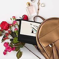 Vista 51 de Monogrammed for Women Initial bridesmaid gifts, Personalized monogram Monogram Cosmetic Bag,Travel Makeup Bag Suitable for Wedding weekend Beach