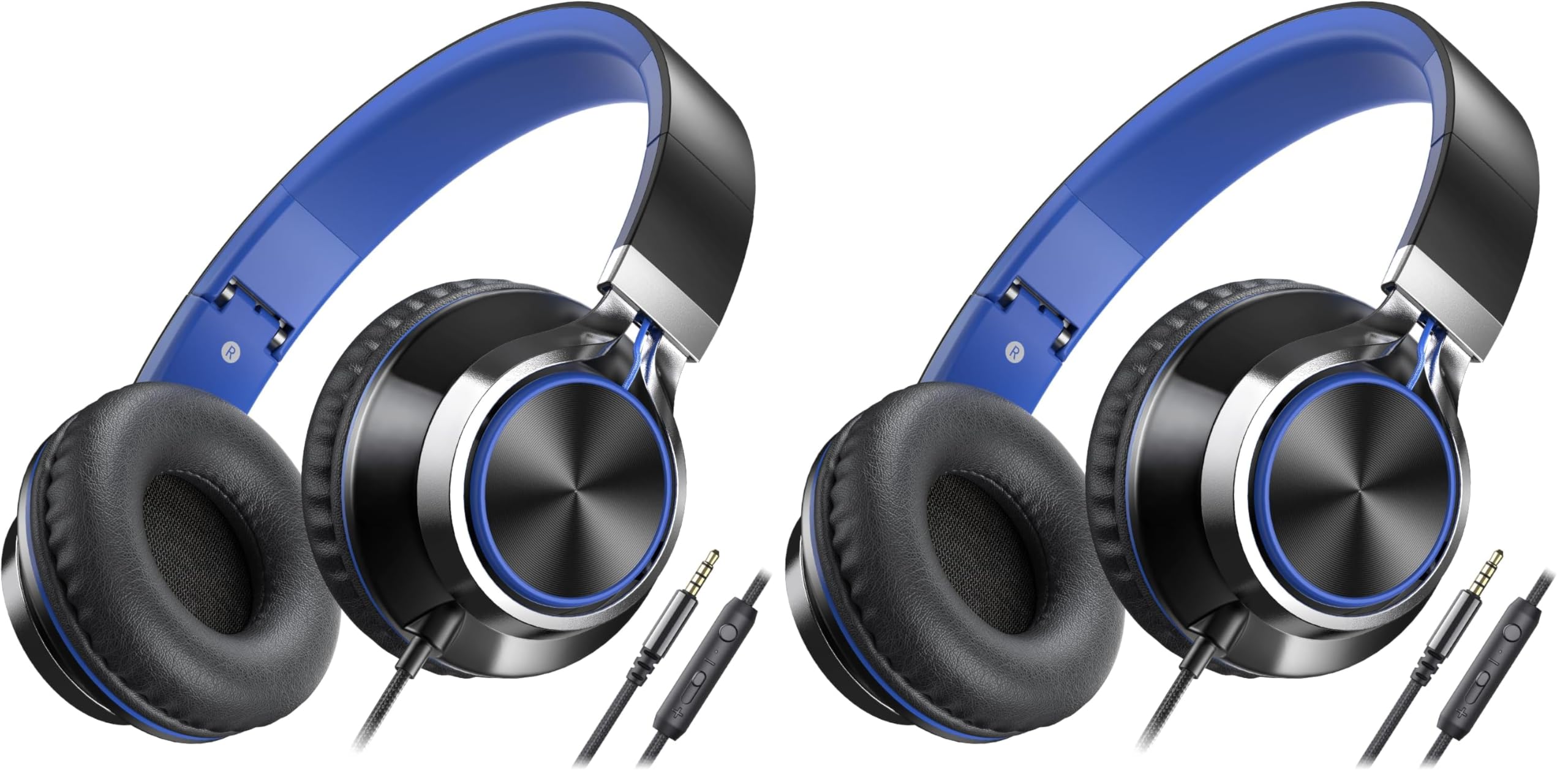 AILIHEN C8 Kids Wired Headphones with Mic for School, 3.5mm Jack, BlackBlue — Amazon image 12