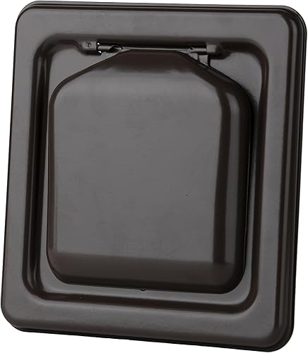 Miniatura 95 de NO-PEST VENT Exclusiva cubierta de ventilación de secadora de doble puerta, fabricada en Estados Unidos con plástico muy resistente a los rayos UV