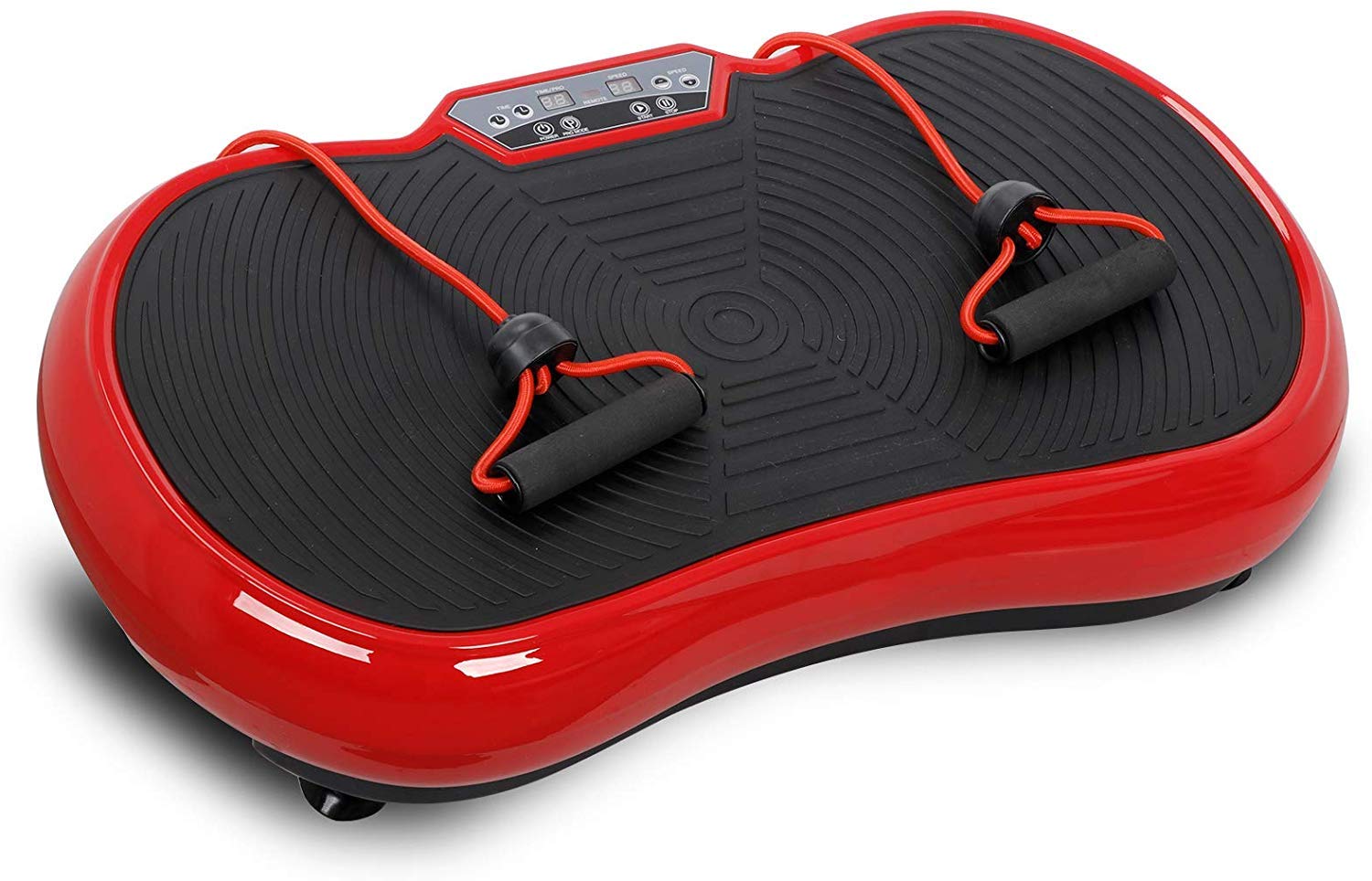 HomGarden Crazy Fitness Vibration Fit Machine Plate Platform Massager - Whole Full Body Shape Exercise Machine Workout Trainer