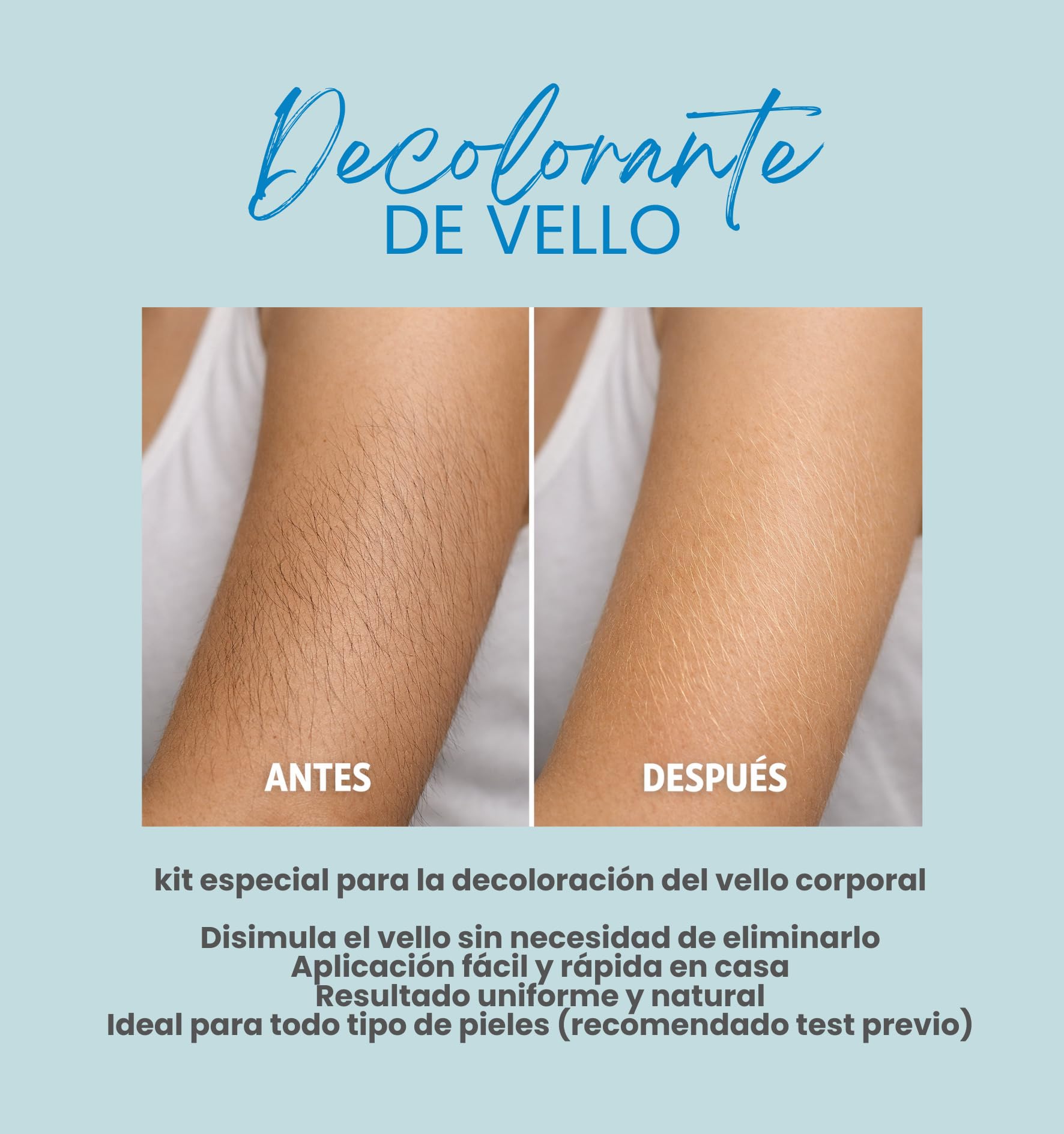 SesiomWorld Kit per capelli professionali – 2 creme da 20 vol, 2 buste in polvere e pennello applicatore – schiarimento sicuro e uniforme per il corpo