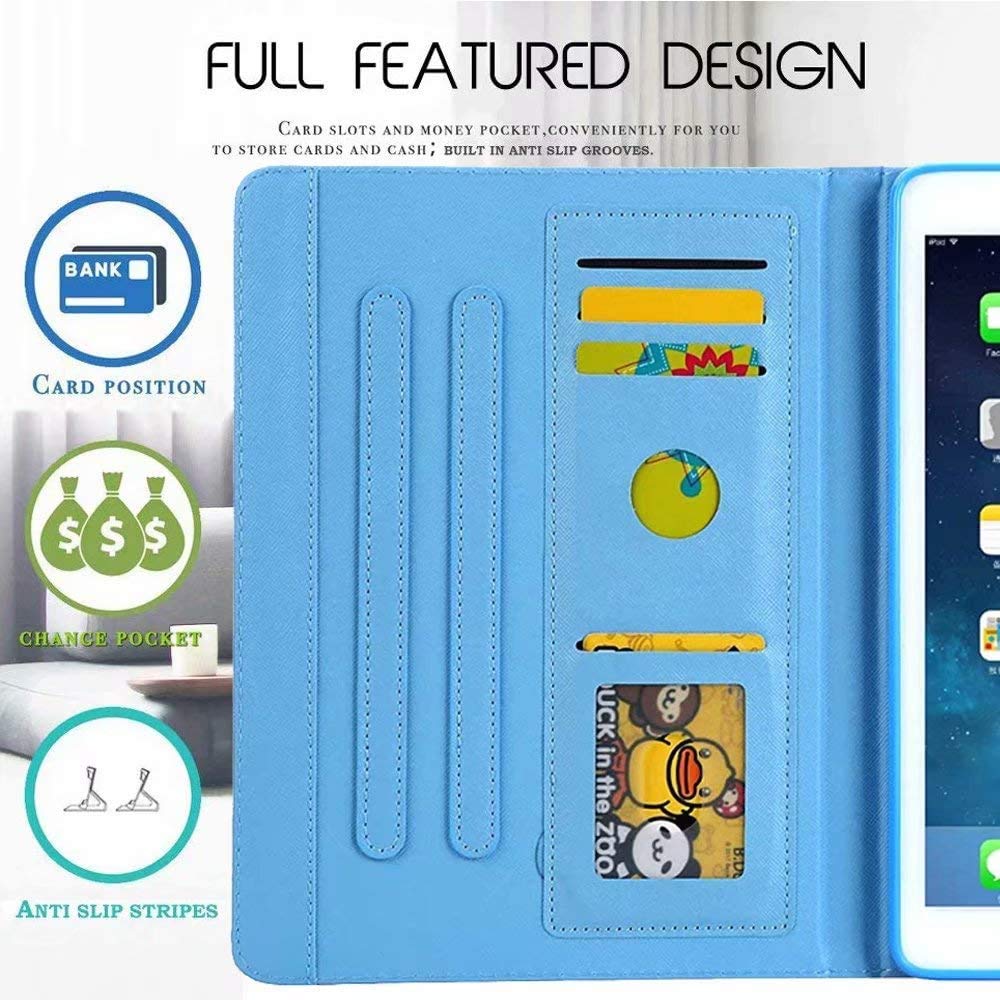 Custodia IPad 10.2 Pollici 7/8/9 Generazione - Con Vetro Temperato E Tracolla